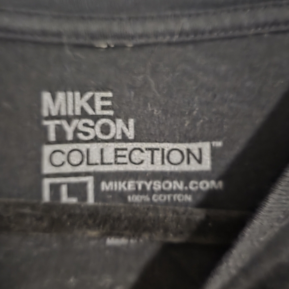 Black Tee with Orange Graphic - Picture 2 of 5